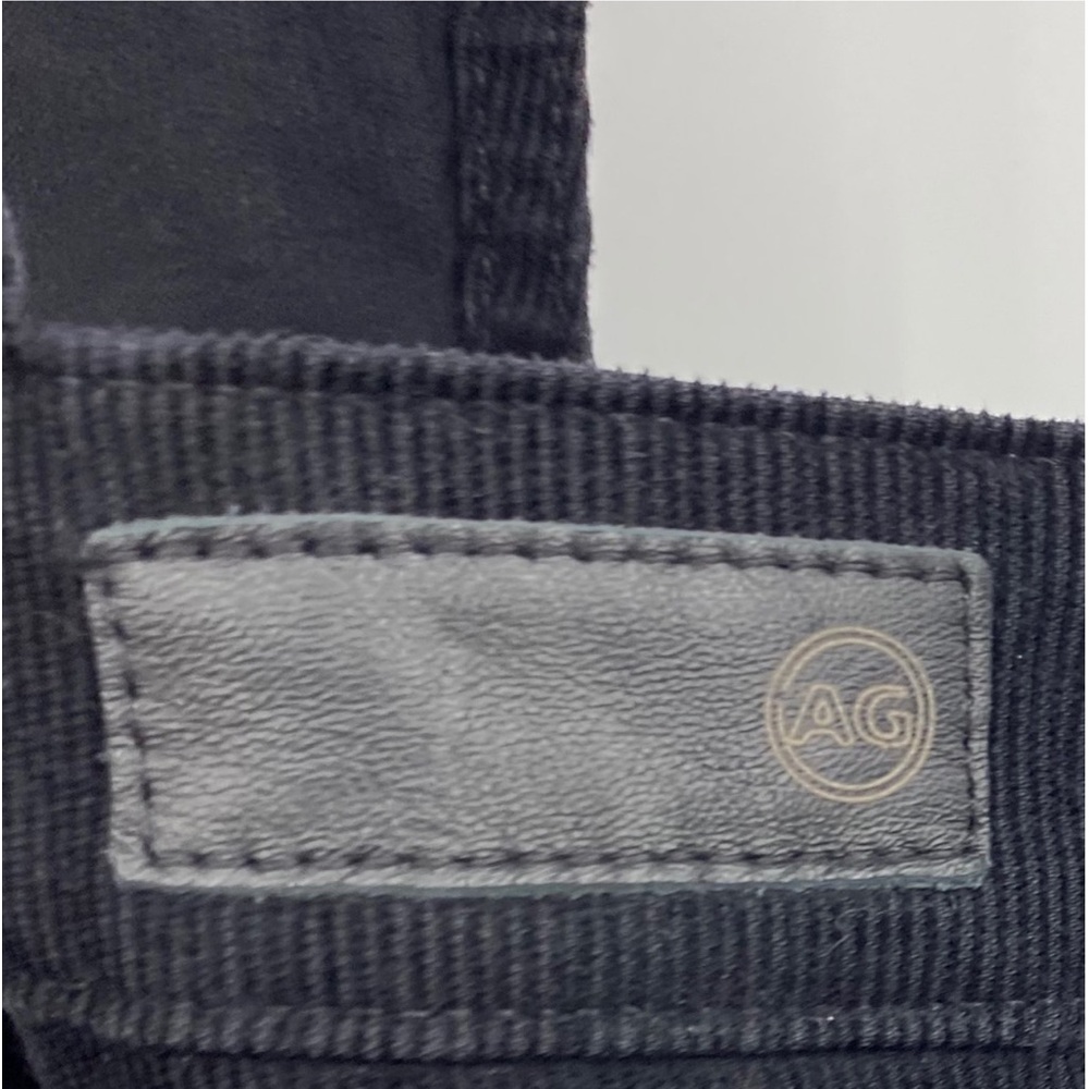 Adriano Goldschmied AG Gwendolyn Utility Overalls Corduroy Women’s Black Size XL - Picture 7 of 10